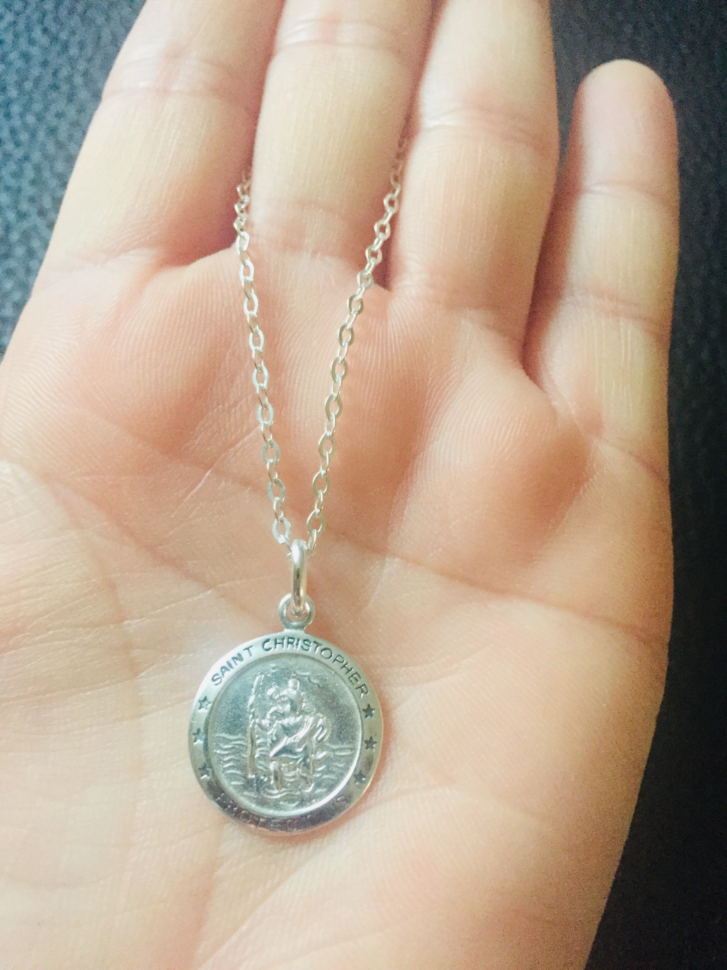 Small St. Samuel Medal Necklace | St. Patrick's Guild