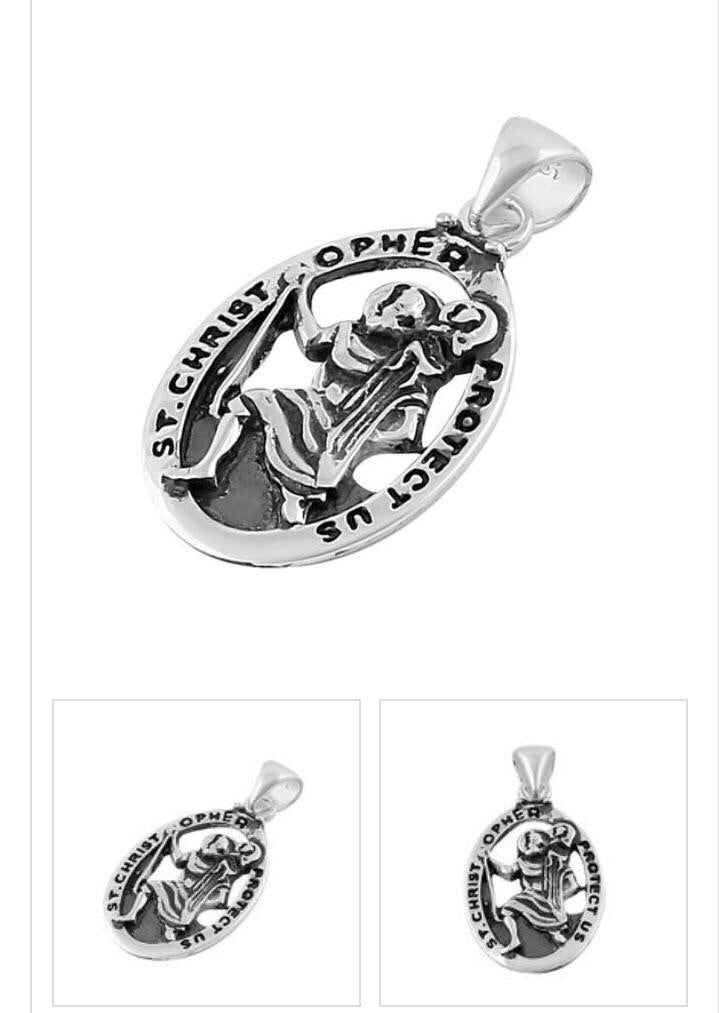 St. Louis Cardinals Medium Pendant in Sterling Silver